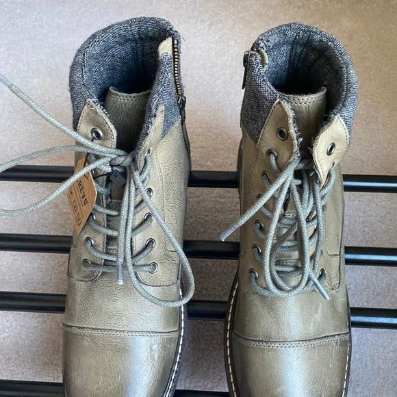 CREVO Men Avalonn Leather Boots - NEW NWT - Picture 2 of 10